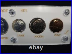 1954 US Mint Silver Proof Set in Capital Holder Beautiful Set See Pics