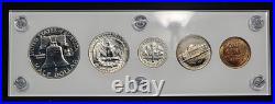 1954 US Mint Silver Proof Set in Capital Holder Beautiful Set See Pics