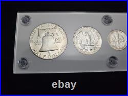 1954 US Mint Silver Proof Set in Capital Holder Beautiful Set See Pics