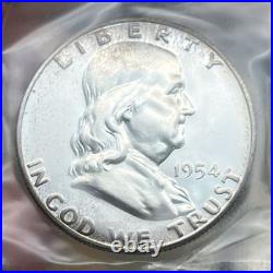 1954 US Silver Coin Proof Set Original Mint Box Doubled Die Obverse FS-101