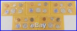 1955-1956-1957-1958-1959 U. S. Mint Proof Sets with Envelope