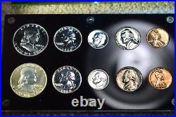 1955-1964 (9) Proof Sets 90% Silver-most In Original Mint Packaging! #2299