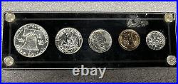 1955 5 Silver Coin Proof Set In Proof set Plastic Holder CS11