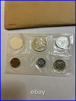 1955 FLAT PACK US SILVER PROOF SET! Nice Toned Lincoln! CoinGuyz