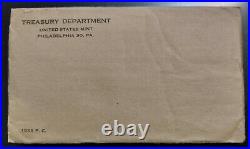 1955 P. C. US United States SILVER PROOF Coin Set Cello in SEALED MINT ENVELOPE