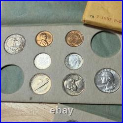 1955 P-D-S Double Mint Set BU Uncirculated Original Packaging FREE SHIPPING 1955 P-D-S Double Mint Set BU Uncirculated Original Packaging FREE SHIPPING