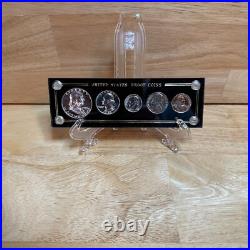 1955 Proof Set 90% Silver, NOS Holder, Wood Box, No Haze, No Spots, No B. S 1955 Proof Set 90% Silver, NOS Holder, Wood Box, No Haze, No Spots, No B. S