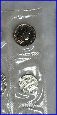 1955 Proof Set In Original Envelope US Mint Silver Coins Philadelphia