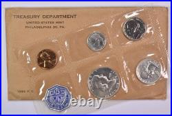 1955 Proof Set with Original Envelope & Flatpack (5 Coins)