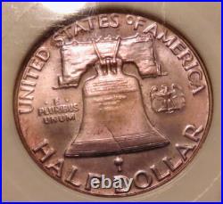 1955 Proof set in old PCI slabs high grade pink, red, green toning