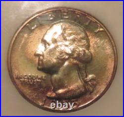 1955 Proof set in old PCI slabs high grade pink, red, green toning