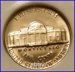 1955 Proof set in old PCI slabs high grade pink, red, green toning