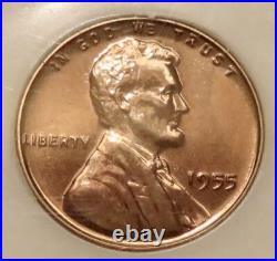 1955 Proof set in old PCI slabs high grade pink, red, green toning