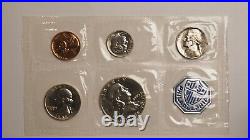 1955 Silver Proof Set Flat Pack 5 Coin Set OGP FREE SHIPPING Lot 7-1