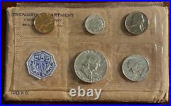 1955 Silver U. S. Proof Set In Original Envelope! #1 Free U S Shipping