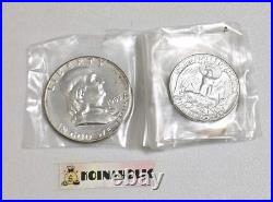 1955 U. S. Mint Proof Set Original Box And Tissue, Pulled From Storage Fast