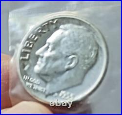 1955 U. S. Silver Proof Set 5 Coins Original Government Packaging-Box Set