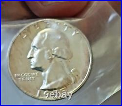 1955 U. S. Silver Proof Set 5 Coins Original Government Packaging-Box Set