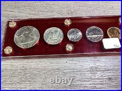 1955 U. S. Silver Proof Set in Capital Holder-90% Silver-120823-0026