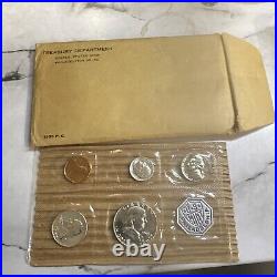 1955 US Mint Silver Proof Set Coins in OGP Free Shipping
