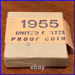 1955 US Mint Silver Proof Set Original Box