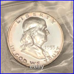 1955 US Mint Silver Proof Set Original Box