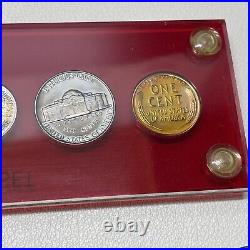 1955 US Mint Silver Proof Set in Capital Holder 90% Silver