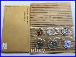1955 US Mint Silver Proof Set in Original Flat Pack Envelope Seal Cello 0925 50