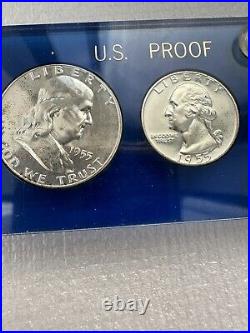 1955 US Mint Uncirculated Proof Set Silver