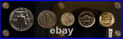 1955 US Proof Set, Uncirculated, Latex Case. 90% Silver Half, Quarter, Dime, #7