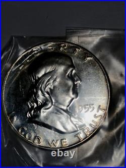 1955 US SILVER PROOF SET IN ORIGINAL MINT BOX AND ORIGINAL PACKAGING Uncertified 1955 US SILVER PROOF SET IN ORIGINAL MINT BOX AND ORIGINAL PACKAGING Uncertified