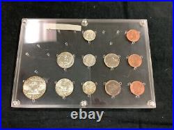 1955 United States Mint Silver Uncirculated Set 90% Silver