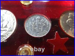 1955 United States Silver Proof Set in Capital Plastics Holder Free S&H USA