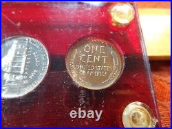 1955 United States Silver Proof Set in Capital Plastics Holder Free S&H USA