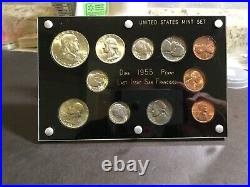 1955 Us Silver Mint Set