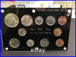 1955 Us Silver Mint Set