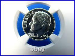 1955 to 1964 P, 10-Coin Set Roosevelt Dimes NGC Pf 69 Beautiful Set