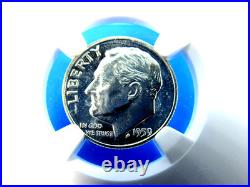 1955 to 1964 P, 10-Coin Set Roosevelt Dimes NGC Pf 69 Beautiful Set