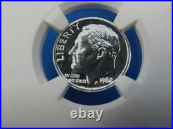 1955 to 1964 P, 10-Coin Set Roosevelt Dimes NGC Pf 69 Beautiful Set