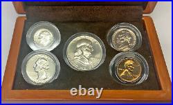 1956 Proof Set In Official U. S. Mint Display Silver Uncirculated Birthyear Coins