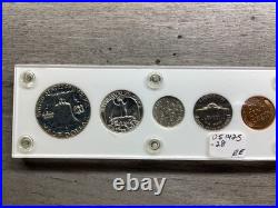 1956 U. S. Mint Silver Proof Set (Type 2)-in Capital Holder-051425-28 1956 U. S. Mint Silver Proof Set (Type 2)-in Capital Holder-051425-28