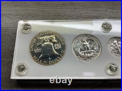 1956 U. S. Mint Silver Proof Set (Type 2)-in Capital Holder-051425-28 1956 U. S. Mint Silver Proof Set (Type 2)-in Capital Holder-051425-28