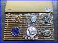 1956 U. S. Mint Silver Proof Set Type 2-withEnvelope-Cello Sealed Coins-051825-42