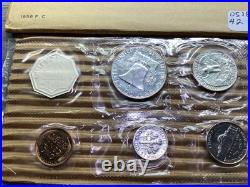 1956 U. S. Mint Silver Proof Set Type 2-withEnvelope-Cello Sealed Coins-051825-42