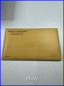 1956 US MINT PROOF SET, with 90% SILVER COINS, in UNOPENED ENVELOPES