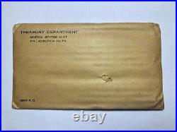 1956 US Mint Silver Proof Set Coins in Original Unopened Envelope