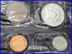 1956 US Mint Silver Proof Set Type 1 Franklin Envelope Beautiful Set See Pics 1956 US Mint Silver Proof Set Type 1 Franklin Envelope Beautiful Set See Pics
