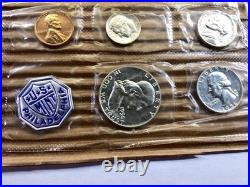 1956 US Mint Silver Proof Set Type 2 Set with Original Packaging 112625 01ee