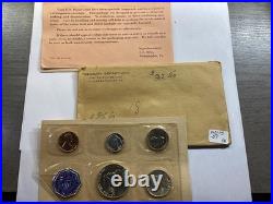 1956 US Mint Silver Proof Set Type2 with all Original Packaging 100125 37ek