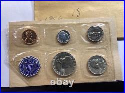 1956 US Mint Silver Proof Set Type2 with all Original Packaging 100125 37ek